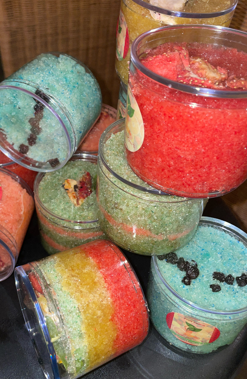 Blue me Kisses Lip or Body Scrubs