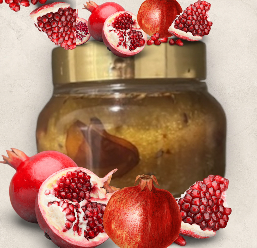 Plush lush pomegranate body scrub